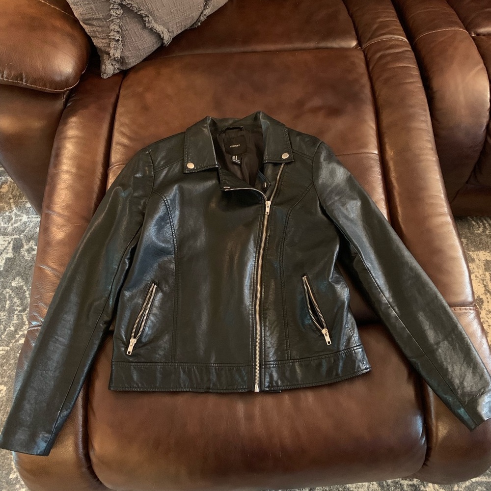 Leather jacket